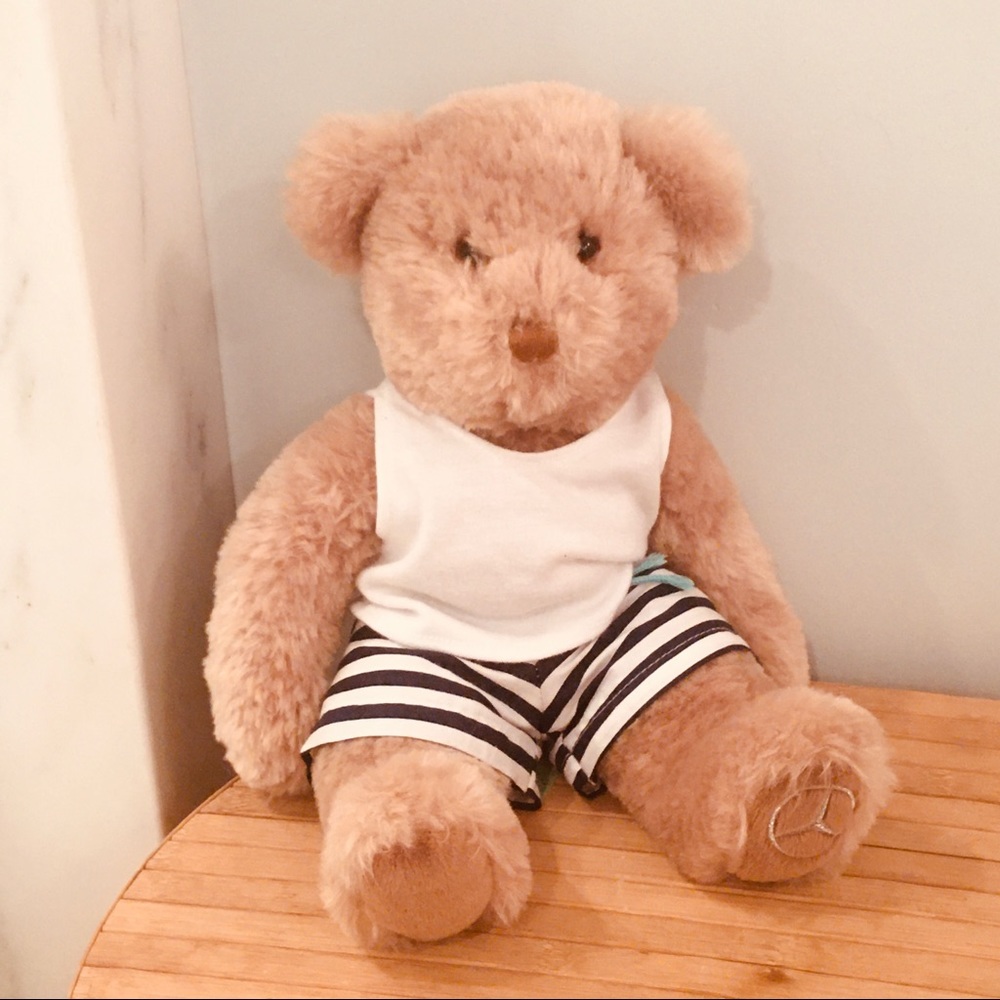 MERCEDES BENZ Sailor Bear STUFFED PLUSH Toy